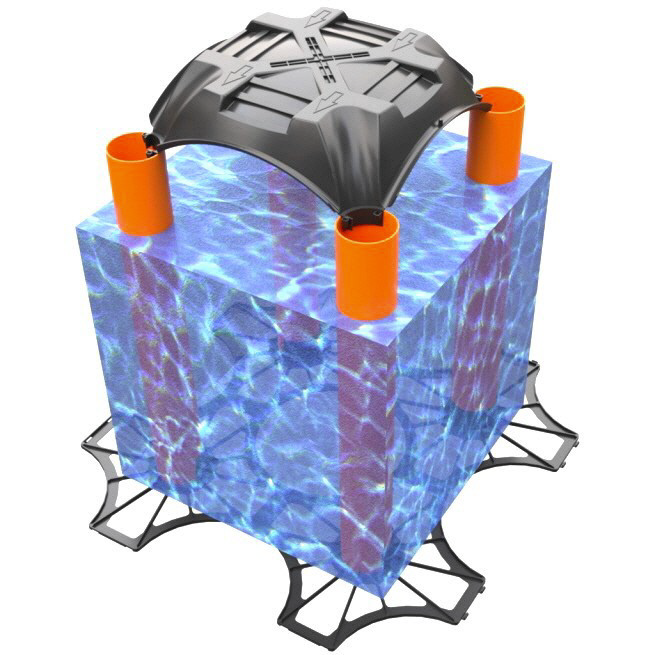 New_Elevetor_Tank-unterirdische_Wasserspeicher-Beton