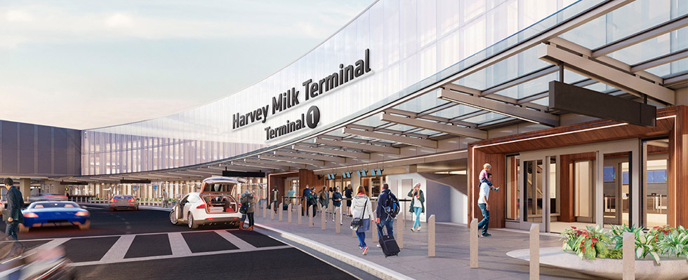 Das Terminal 1 Projekt umfasste den Wiederaufbau des bestehenden Gebäudes, das 1963 eröffnet wurde und das älteste  Terminal des Flughafens von San Francisco ist.
