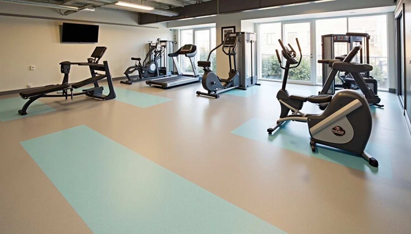 Sportstudio, Studios, Gym, langlebig, hygienisch, ästhetisch Trainingsumgebung,