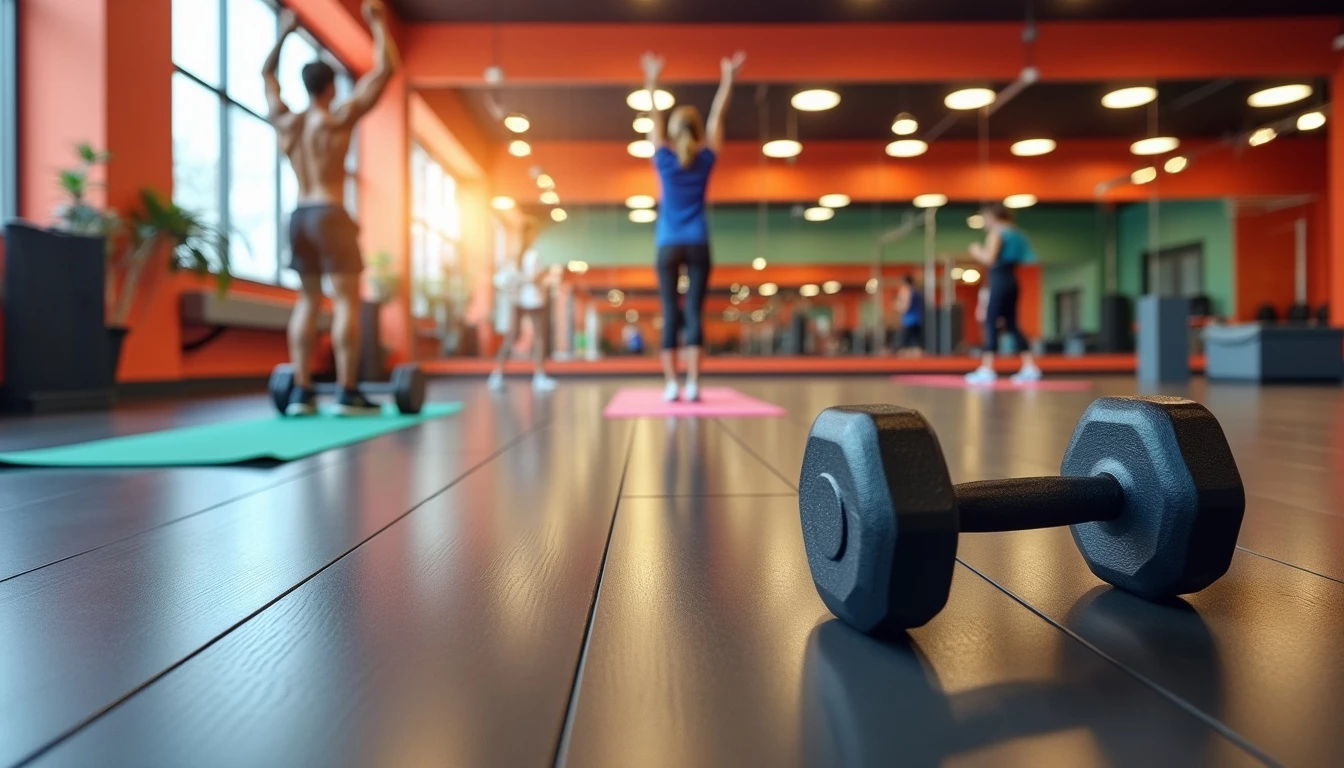 Trainingsraum, strapazierfähig, leicht zu reinigen, vielfältig in der Gestaltung,