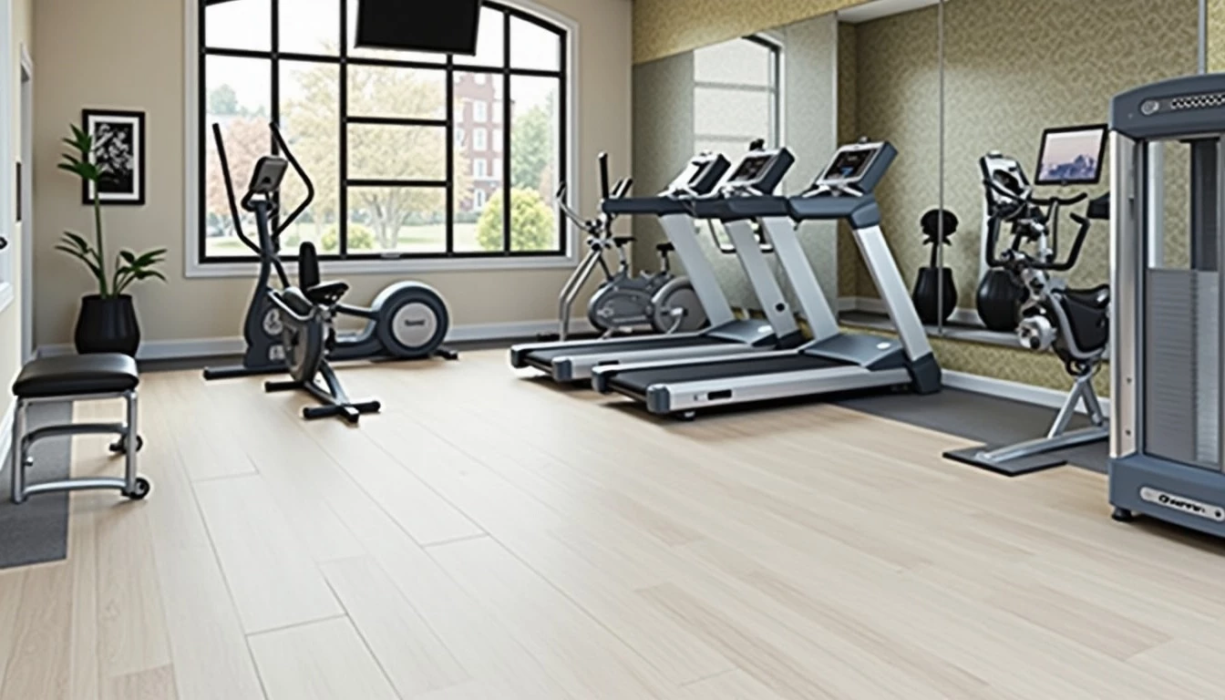 PVC-Boden, PVC-Böden, Fitnesscenter, Sportstudio, Studios, Gym,