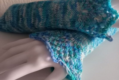 Meine Spezialität: Lacetücher stricken, Wunderschöne Traumfänger, Taschen häkeln, Tücher häkeln, Handgefertigtes aus edlen Garnen