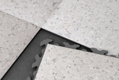 SOLID DECOR mit PUR-Oberfläche in Terrazzo Optik