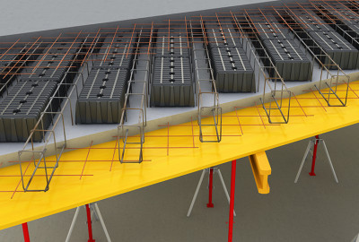 Airplast für Spannbeton-Fertigdecken