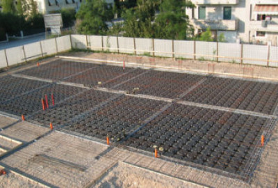 Modulo belüftete Fundamente 