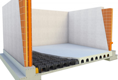 Modulo belüftete Fundamente 