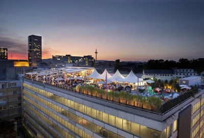 Frankfurter Summer Lounge auf dem Parkhaus 