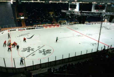 Sportanlage für Inline-Hockey