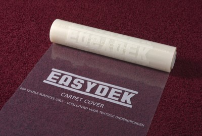 Schutzfolie Carpet Cover für Tepopichböden bei Umbauten und Renovierungen